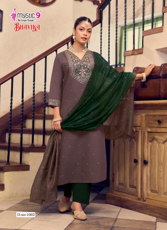Mystic9 bhavika vol 1 wholesale kurti catalogue online india best